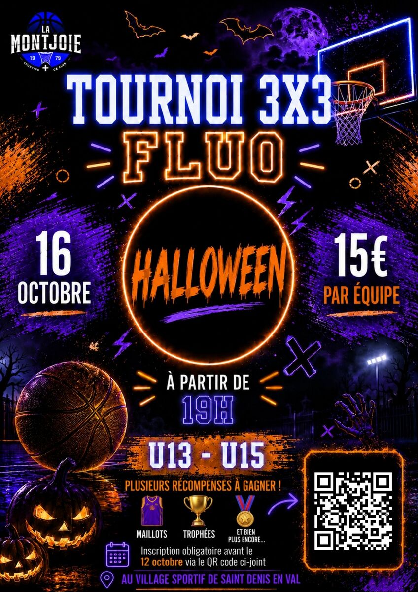 Tournoi fluo halloween